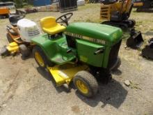 John Deere 316 with 42'' Deck, 24 HP, Hydro, HR. METER NOT WORKING SN 4H103