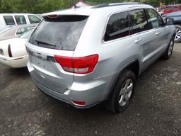 2011 Jeep Grand Cherokee Laredo 4x4, Gray, Leather, Sunroof, 140,850 Miles,