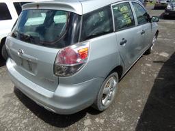 2007 Toyota Carolla Matrix, 5 Speed Manual Transmission, Gray, 175,024 Mile