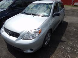 2007 Toyota Carolla Matrix, 5 Speed Manual Transmission, Gray, 175,024 Mile