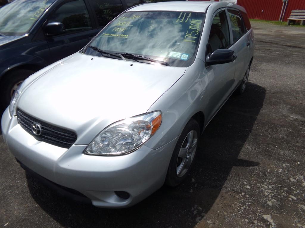 2007 Toyota Carolla Matrix, 5 Speed Manual Transmission, Gray, 175,024 Mile
