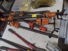 (6) Assorted Bar Clamps