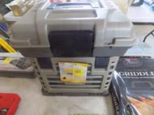 New Plano Tackle Box with (3) Insert Organizers and Storage on Top