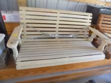 4' Amish Swing, Unfinished