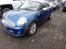 2013 Mini Cooper Coupe, Blue, Leather, Removable Hard Top, 82,605 Miles, VI