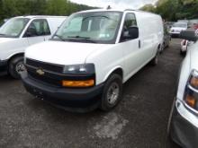 2020 Chevrolet G3500 Cargo Van, 1-Ton Cargo Van, White, 208,942 Miles, Vin