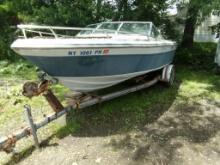 1984 Mark Twain Vsonic 21' Ski Boat, VIN#: MTM27546M84E, Approx. 21' Long,