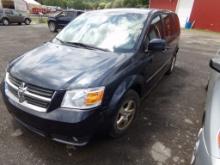 2008 Dodge Grand Caravan SXT, Blue, 173,102 Miles, VIN#: 1D8HN54P68B128060