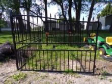 New 19' Bi-Parting Wrought Iron Gates