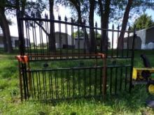 New 19' Bi-Parting Wrought Iron Gates