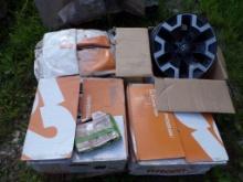 (4) Used Toyota 6 LugAluium Alloy 16'' x 8'' Rims, Have Center Caps, TPMS,