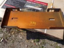 Skid Steer Mounting Plate