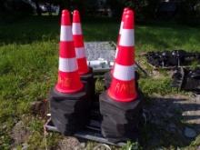 (60) New Orange 29'' Safety Road Cones (60 x Bid Price)