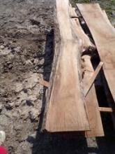 (4) Live Edge Planks, 80'' x Assorted x 2''