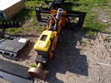New Giyi Hydraulic Skid Steer Post Driver, Model 680
