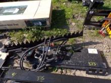New Giyi 59'' Hydraulic Skid Steer Hedge Trimmer, Model GY-HT59