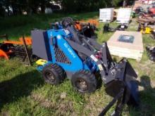New AGT Industrial MX-MRW14 Stand On Wheeled Skid Loader, 420cc Eng., 31''