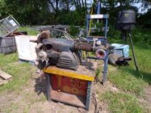 Ammco Model 3000 Brake Drum Lathe on Stand, UNKNOWN CONDITION, Westcode Hyd