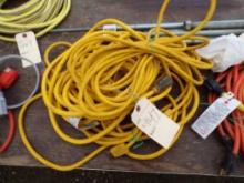 (3) Yellow 25' Extension Cords