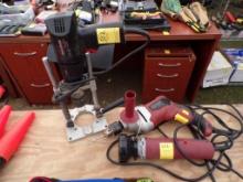 Craftsman Corded 3/8'' Drill on Drill Press Stand, Chicago ElectricCorded 1