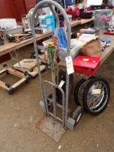 Two-Wheel Hand Dolly w/Fold Down Bar