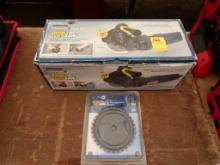 NIB Chicago Electric Double Cut Saw w/Extra Blade