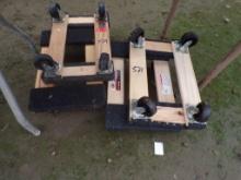 (4) Haulmaster 1000 Lb. Movers Dollys 18'' x 12'' (4 X BID PRCE)