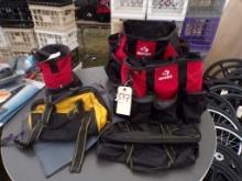 Group Of Assorted Cloth Tool Bags (6) Total