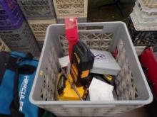 Crate w/Large Quanity Of Assorted Drill Bits
