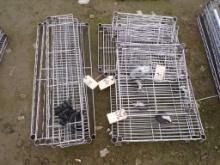Group of Wire Shelves, NO LEGS, Asst. Sizes - 36'' x 7'', 36'' x 12'', 18''