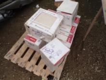 (5) Boxes - (1) 3/4 Box of 12'' x 8'' Ceramic Tile, Melbourne Sand Color, 2