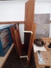 Spring Board - 21'' x 73'' Wooden Plank and 51'' x 7'' Wooden Shelf