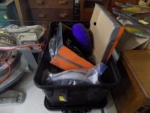 Black Tote Full Of Assorted Lighting