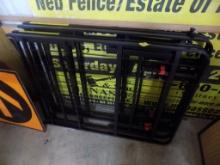 (2) Black Folding Cot Frames, NO MATTRESSES