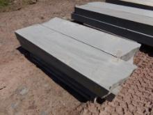 (4) Pieces 6'' Sawn Edge Cutting Stock/Steps (2) 16'' x 60''x 6''  (2) 16''