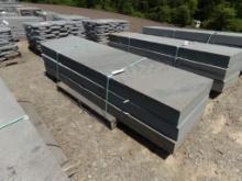 (3) Large Fancy Cut Steps Thermaled 24'' x 96'' x 6'' Very Nice, Expensive,
