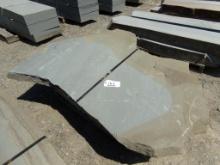 (3) Large Quarry Steps - Natural Steppers 3'' - 4'' Thick x Large Asst. Siz