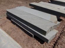 (4) Pieces 6'' Sawn Edge Cutting Stock/Steps (3)16'' x 66'' x 6'' (1) 16''