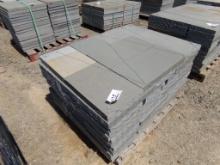 Patio Kit/Pattern, Thermaled, 2'' x Asst. Sizes, 132 SF - Sold by SF  (132