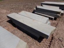 (4) Pieces 6'' Sawn Edge Cutting Stock/Steps (3) 16'' x 48'' x 6'' (1) 16''