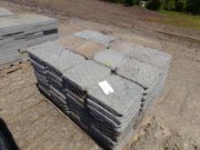 Tumbled Pavers, 12'' x 12'' x 2'', 132 SF - Sold by SF  (132 x Bid)
