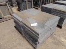 Driveway Pavers / Thermaled Pattern, 2 1/2'' x 12'' x 12'' Up To 24'' x 36'
