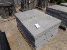 Driveway Pavers / Thermaled Pattern, 2 1/2'' x 12'' x 12'' Up To 24'' x 36'