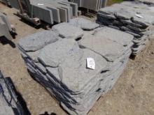 Tumbled Garden Path/Pavers, 2'' x Lg Sizes, Mostly Uniform Sizes, 134 SF -