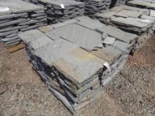 173 SF Gauged Colonial Snapped Edge Stack Stone 1 1/2'' x Asst. Sizes, 173