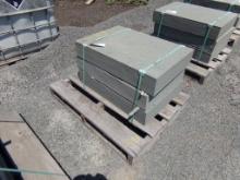 (3) Fancy Cut Steps Thermaled 24'' x 36'' x 6'' Very Nice, Expensive, SOLD
