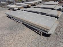 (4) 2'' Thermaled Cutting Stock Slabs  4' x 8' -10' Asst. Lengths 120 SF SO