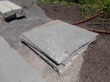 (4) 2'' Thermaled Cutting Stock Slabs 4 1/2' x 4' x 2''  72 SF SOLD BY SF (