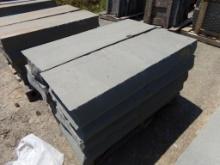 (8) Snapped Steps 16'' x 48'' x 6''  Nice SOLD BY THE PALLET