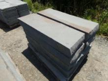 (8) Snapped Steps 16'' x 48'' x 6''  Nice SOLD BY THE PALLET